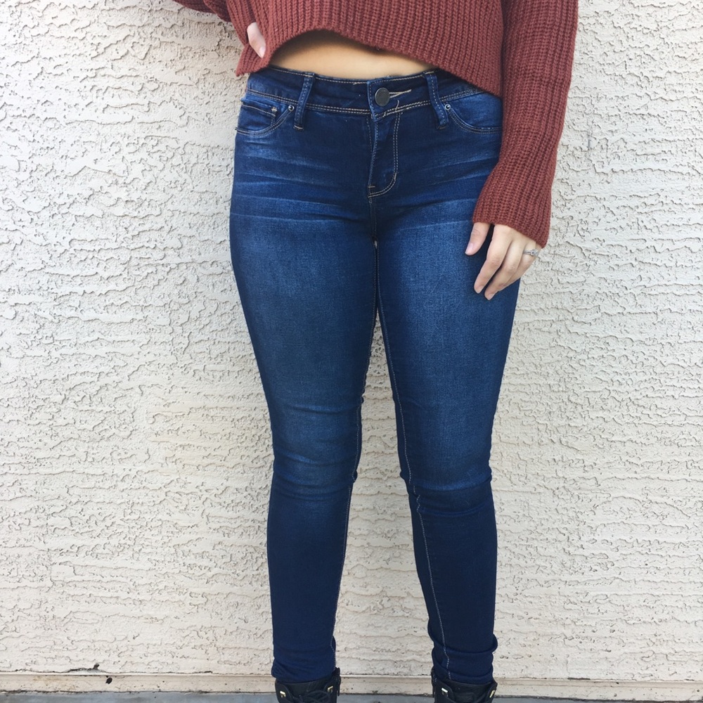 Windsor Dark Wash Skinny Jeans
